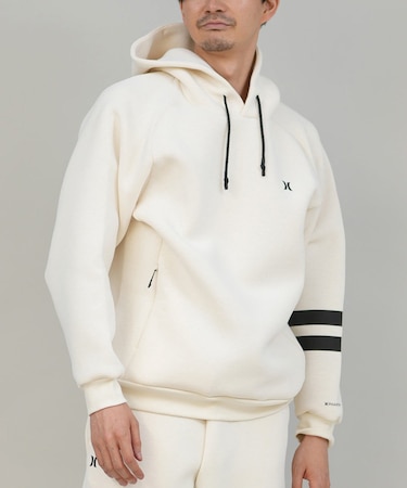 Hurley/プルオーバー パーカー MUFF252001 保温 ストレッチ 吸水速乾 セットアップ対応 スウェット フーディー ハーレー メンズ ムラサキスポーツ