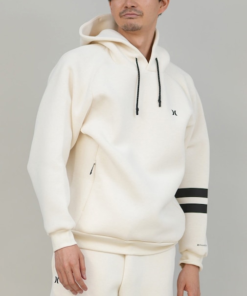 Hurley/プルオーバー パーカー MUFF252001 保温 ストレッチ 吸水速乾 セットアップ対応 スウェット フーディー ハーレー メンズ ムラサキスポーツ