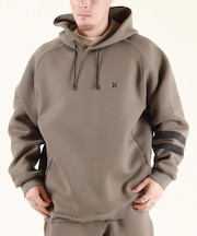 Hurley/プルオーバー パーカー MUFF252001 保温 ストレッチ 吸水速乾 セットアップ対応 スウェット フーディー ハーレー メンズ ムラサキスポーツ