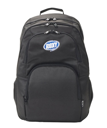 ROXY/GO OUT「A4対応」 撥水加工 保冷機能 RBG254301 大容量 バックパック デイバック リュック ロキシー レディース ムラサキスポーツ