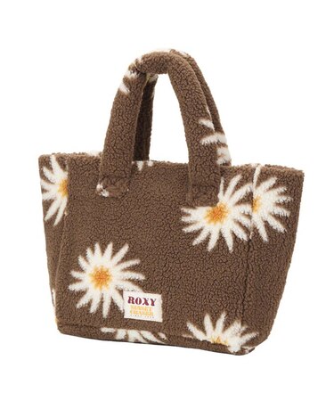 ROXY/ALL DAY TOTE BAG RBG254305 フラワー柄ボア トートバッグ ロキシー レディース ムラサキスポーツ