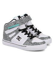 DC SHOES/17～24cm PURE HIGH-TOP SE EV SN DK254004 ハイカット スケシュー ダンス キッズ 子供 男の子 女の子 シューズ スニーカー ムラサキスポーツ