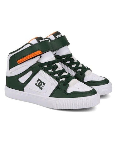 DC SHOES/17～24cm PURE HIGH-TOP SE EV SN DK254004 ハイカット スケシュー ダンス キッズ 子供 男の子 女の子 シューズ スニーカー ムラサキスポーツ