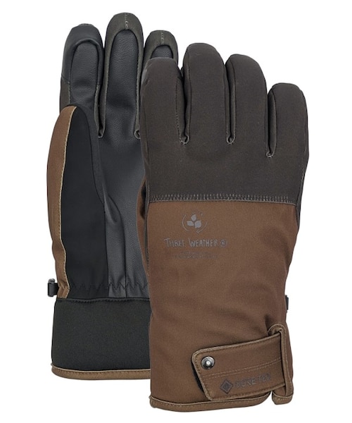 【tkhs3371手渡し限定】THREE WEATHER スリーウェザー THREEWEATHER/GORE-TEX WARM GLOVE TWG-6552 25-26モデル ゴアテックス