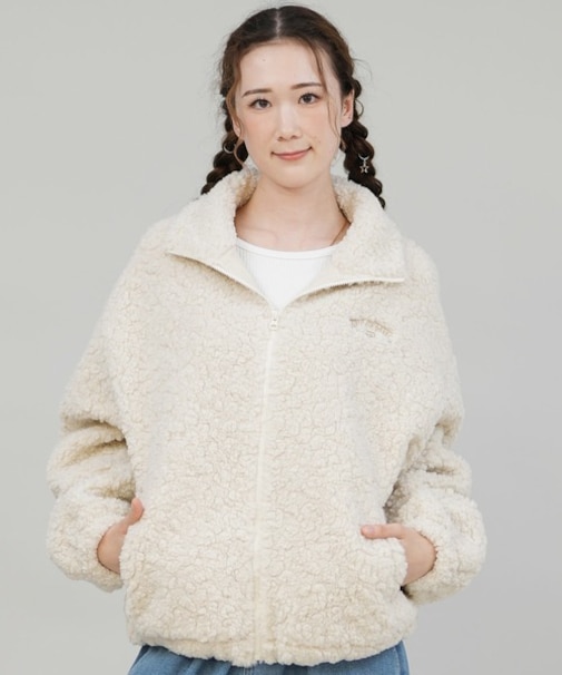 BILLABONG/FUR BOA STAND LIGHT JKT BF014-760 ジャケット ボア コート アウター ビラボン レディース ムラサキスポーツ