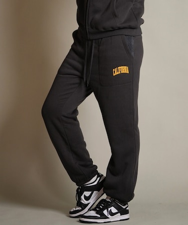 【限定】DEARLAUREL/D25F-3103 ロングパンツ スウェット パンツ ボア セットアップ対応 ディアローレル メンズ ムラサキスポーツ限定