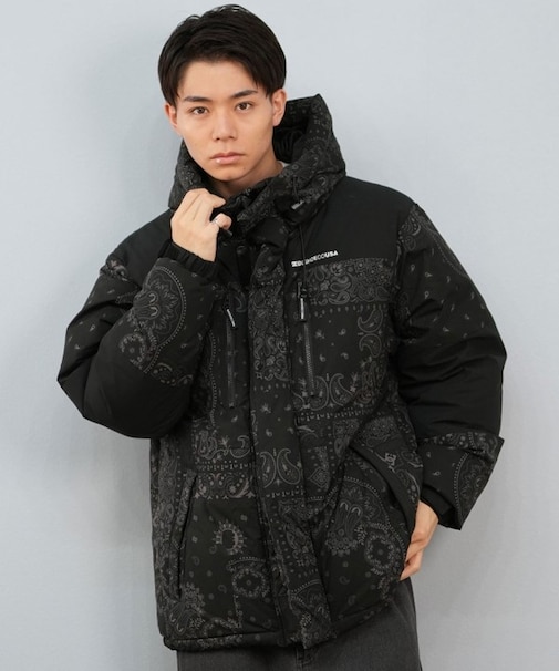 DC SHOES/25 DOWN GLACIER JACKET DJK254021 ダウン ジャケット オーバーサイズ アウター ディーシーシューズ メンズ ムラサキスポーツ