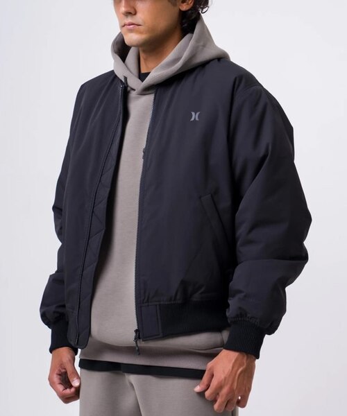 Hurley/PHANTOM BOMBER JACKET MUJK252057 オーバーサイズ ブルゾン