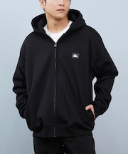 QUIKSILVER/防風 撥水 WR ICON OF SURF ZIP PK QZP254006 ジップアップ パーカー バックプリント クイックシルバー メンズ ムラサキスポーツ