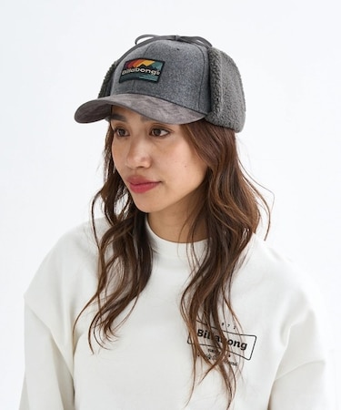 BILLABONG/TRAPPER CAP BF014-903 トラッパーキャップ  帽子 ビラボン ユニセックス メンズ レディース ムラサキスポーツ