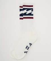 BILLABONG/23～25cm LOGO HIGH SOCKS BF014-943 ソックス 靴下 ハイソックス ビラボン ユニセックス メンズ レディース ムラサキスポーツ