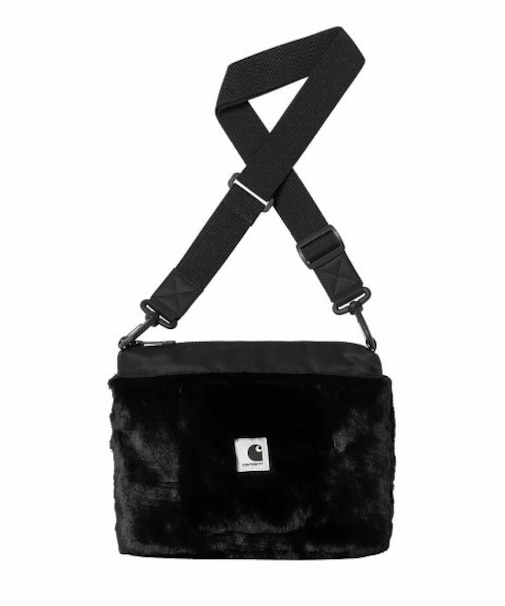 Carhartt WIP/W OLNEY BAG I035360 フェイクファー ショルダーバッグ カーハート ユニセックス メンズ レディース ムラサキスポーツ