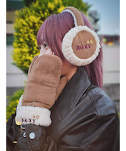 ROXY/SNUGGLE GLOVES RGV254607T 2way ボア 防寒 手袋 グローブ ミトン ロキシー ユニセックス メンズ レディース ムラサキスポーツ