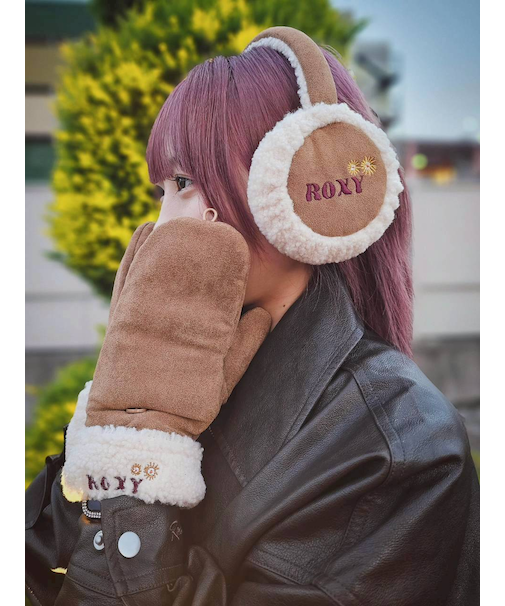 ROXY/SNUGGLE GLOVES RGV254607T 2way ボア 防寒 手袋 グローブ ミトン ロキシー ユニセックス メンズ レディース ムラサキスポーツ