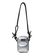 HUNTER/イントレピッド エクストラ パフド フォンポーチ シルバー ホイル UBX5515KBM-SOL ショルダーバック ハンター ユニセックス レディース メンズ ムラサキスポーツ