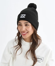BILLABONG/HI GG PONPON BEANIE BF014-910 ポンポンビーニー ニット帽 ニットキャップ  帽子 ビラボン ユニセックス メンズ レディース ムラサキスポーツ