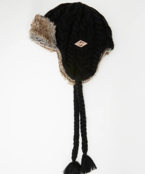 BILLABONG/CABLE WOOL BLEND BEANIE BF014-914 防寒 耳当て ビーニー ニット帽 ニットキャップ  帽子 ビラボン ユニセックス メンズ レディース ムラサキスポーツ