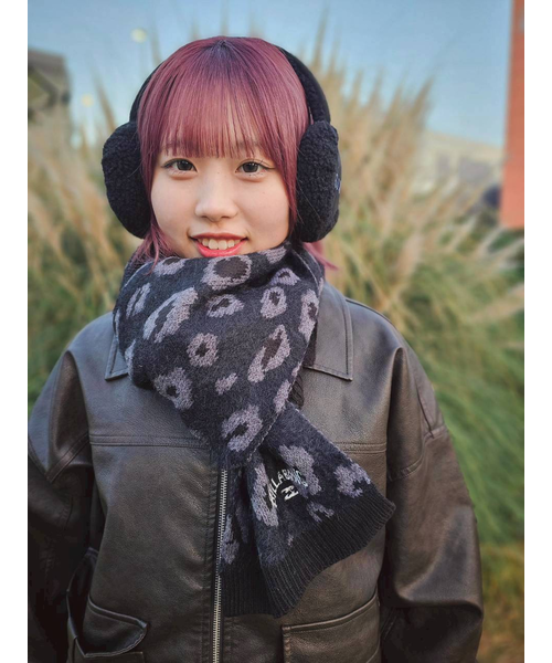 限定カラーあり】BILLABONG/LEOPARD JQ SCARF 防寒 マフラー BF014-946