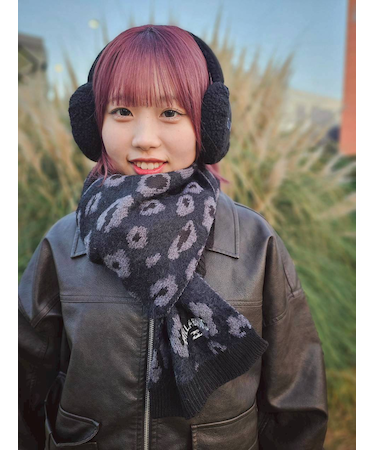 【限定カラーあり】BILLABONG/LEOPARD JQ SCARF 防寒 マフラー BF014-946  レオパード柄 ビラボン ユニセックス メンズ レディース ムラサキスポーツ限定