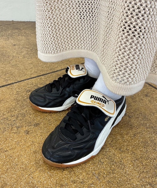 PUMA/レディース 401683 KING INDOOR プーマ シューズ スニーカー ムラサキスポーツ