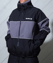 Hurley/SNOW TRACK JACKET MSJK242002 オーバーサイズフィット スノーウェア ジャケット スノーボードウェア ハーレー ユニセックス メンズ ムラサキスポーツ