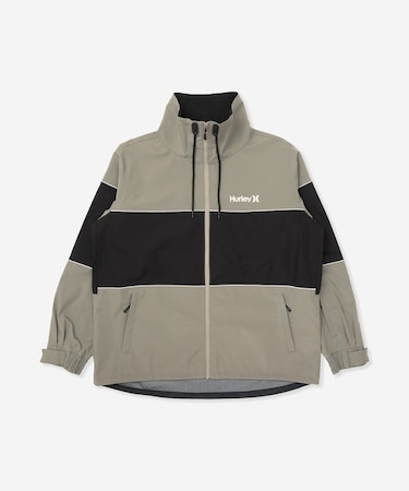 Hurley/SNOW TRACK JACKET MSJK242002 オーバーサイズフィット スノーウェア ジャケット スノーボードウェア ハーレー ユニセックス メンズ ムラサキスポーツ