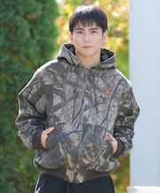 【限定】SANTACRUZ/502254105 ジャケット リアルツリー ワンポイント ロゴ サンタクルーズ メンズ ムラサキスポーツ限定