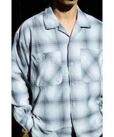 【限定】DEARLAUREL/MILLION DRY SHIRT DL26S-2601 長袖 シャツ ディアローレル メンズ ムラサキスポーツ限定