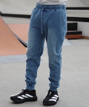 【限定】 DEAR LAUREL/DL26S-3105 カットデニムパンツ CUT DNM PANTS ロングパンツ シンプル ディアローレル メンズ ムラサキスポーツ限定