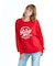 ROXY/ROXY WITH HEART PULLOVER RPO261072 クルーネックスウェット トレーナー ミニ裏毛 ロキシー レディース ムラサキスポーツ