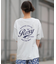 ROXY/ROXY WITH HEART S/S RST261076 半袖Tシャツ ドロップショルダー ロキシー レディース ムラサキスポーツ