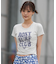 ROXY/ROXY WITH HEART TINY RST261086 半袖 Tシャツ チビT 丈短め ロキシー レディース ムラサキスポーツ