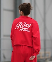 ROXY/ROXY WITH HEART ZIP RZP261074 ジップジャケット スタンドカラー 丈短め ロキシー レディース ムラサキスポーツ