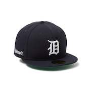 NEWERA/14668153 59FIFTY MLB Old English クーパーズタウン デトロイト・タイガース ネイビー キャップ  帽子 ニューエラ ユニセックス メンズ レディース ムラサキスポーツ