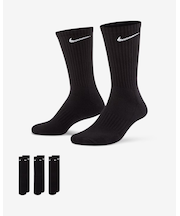 NIKE/SX7664-010 エブリデイ クッションド トレーニング クルー ソックス (3足セット) 靴下 ナイキ ユニセックス メンズ レディース ムラサキスポーツ