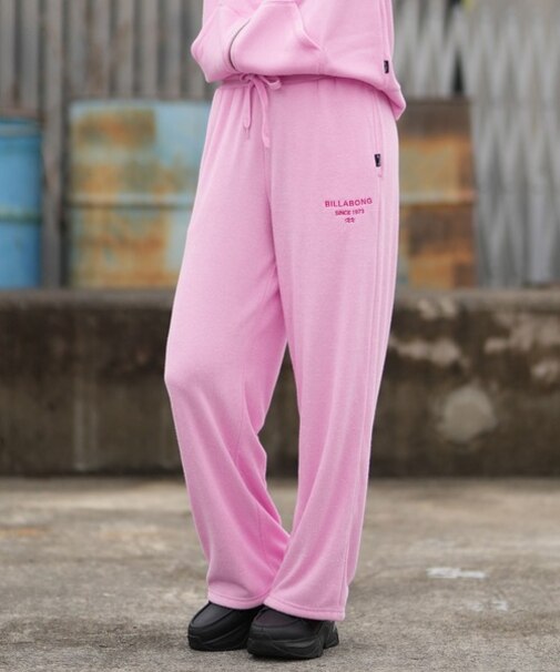 BILLABONG/パイル生地 セットアップ対応 BG013707 ロングパンツ ビラボン レディース ムラサキスポーツ
