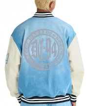 DC/バーシティジャケット DJK261002 アウター スタジャン ディーシー メンズ ムラサキスポーツ