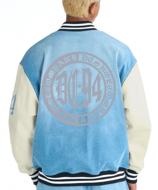 DC/バーシティジャケット DJK261002 アウター スタジャン ディーシー メンズ ムラサキスポーツ