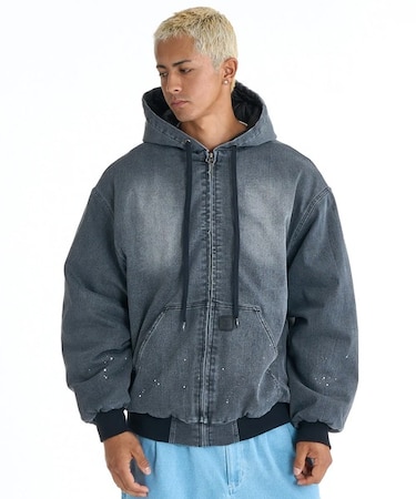 DC/フーディジャケット ジップアップ DJK261003 アウター ディーシー メンズ ムラサキスポーツ