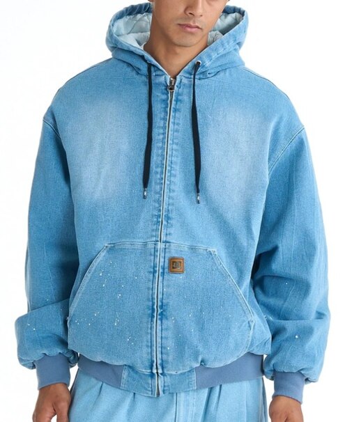 DC/フーディジャケット ジップアップ DJK261003 アウター ディーシー メンズ ムラサキスポーツ