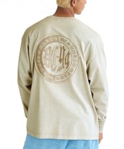 DC/DLT261020 長袖 Tシャツ ロンT バックプリント ディーシー メンズ ムラサキスポーツ