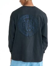 DC/DLT261020 長袖 Tシャツ ロンT バックプリント ディーシー メンズ ムラサキスポーツ