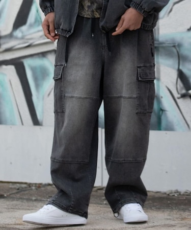 DC/スーパーワイド DPT261010 ロングパンツ カーゴパンツ ディーシー メンズ ムラサキスポーツ