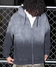 DC/裏起毛 DZH261018 ジップアップ パーカー ディーシー メンズ ムラサキスポーツ