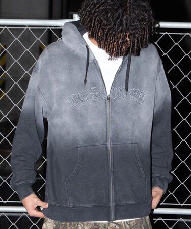 DC/裏起毛 DZH261018 ジップアップ パーカー ディーシー メンズ ムラサキスポーツ