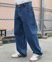 TOYMACHINE/SKULL MONSTER DENIM PANTS MTMPGPT2 スカルモンスター デニムパンツ ロンパン セットアップ対応 トイマシーン メンズ ムラサキスポーツ