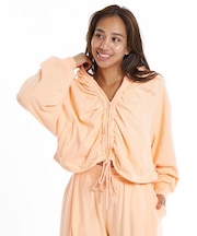 BILLABONG/CROPPED LIGHT SWEAT ZIP P BG013012 パーカー セットアップ対応 ジップアップフーディー ビラボン レディース ムラサキスポーツ