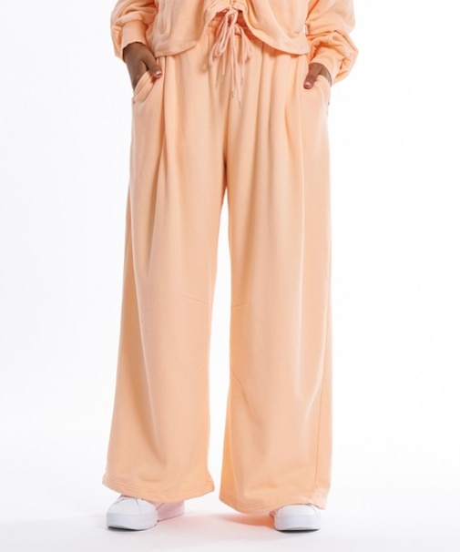 BILLABONG/WIDE LIGHT SW LONG PANTS BG013702 ロンパン ワイドシルエット セットアップ対応 ウィメンズロングパンツ ビラボン レディース ムラサキスポーツ