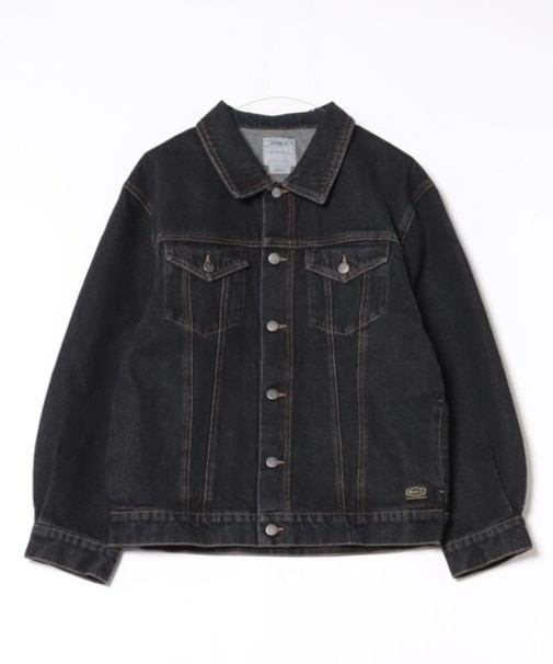 RVCA/RECESSION DENIM JKT BG043750 デニム ジャケット コート アウター ルーカ レディース ムラサキスポーツ