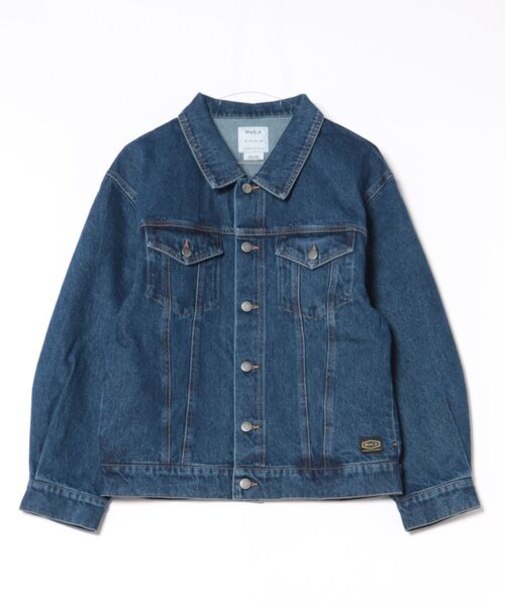 RVCA/RECESSION DENIM JKT BG043750 デニム ジャケット コート アウター ルーカ レディース ムラサキスポーツ